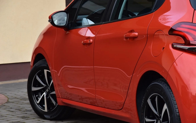 Peugeot 208 cena 34900 przebieg: 54717, rok produkcji 2018 z Janów Lubelski małe 704